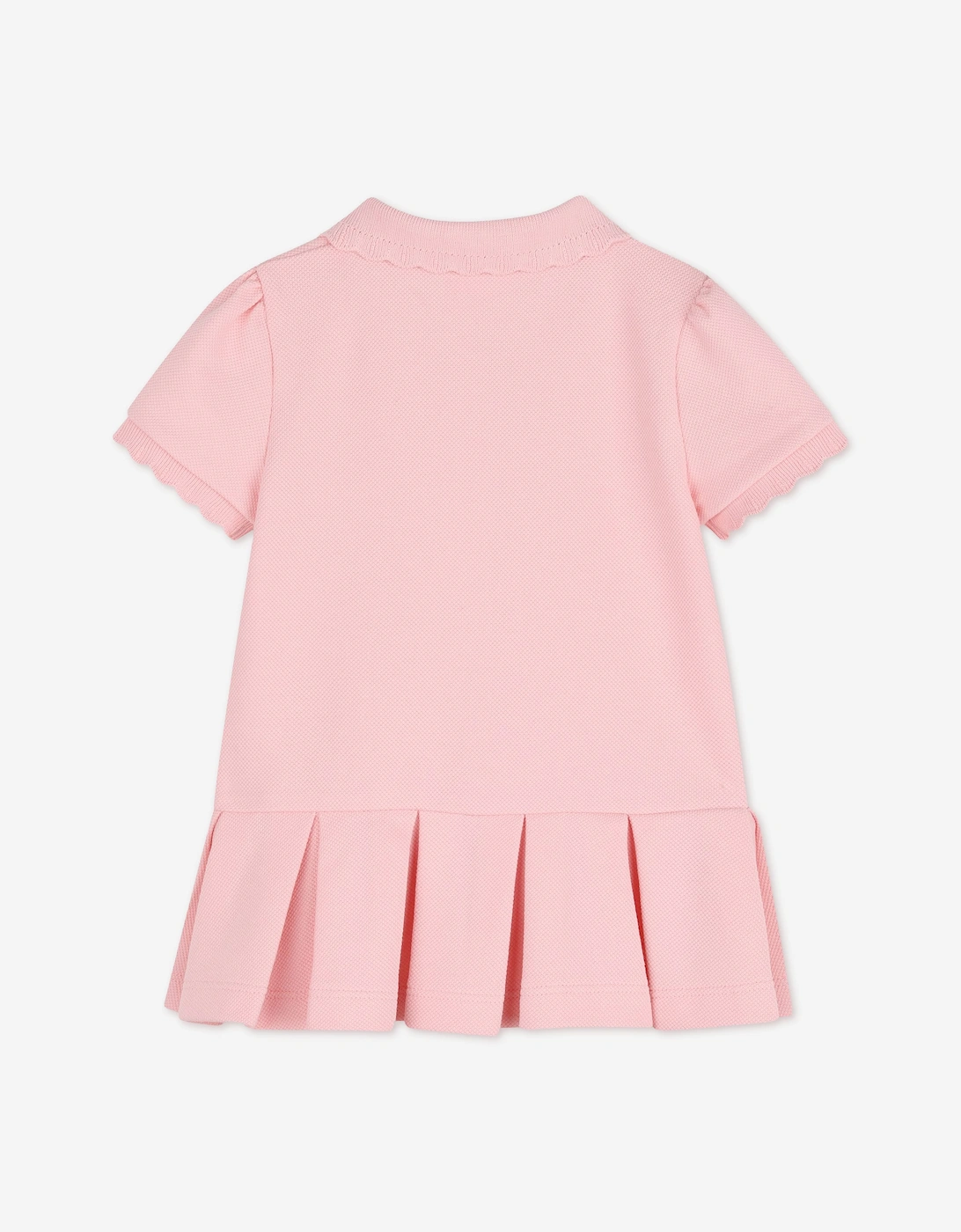 Givenchy Baby Girls Embroidered Logo Polo Dress in Pink
