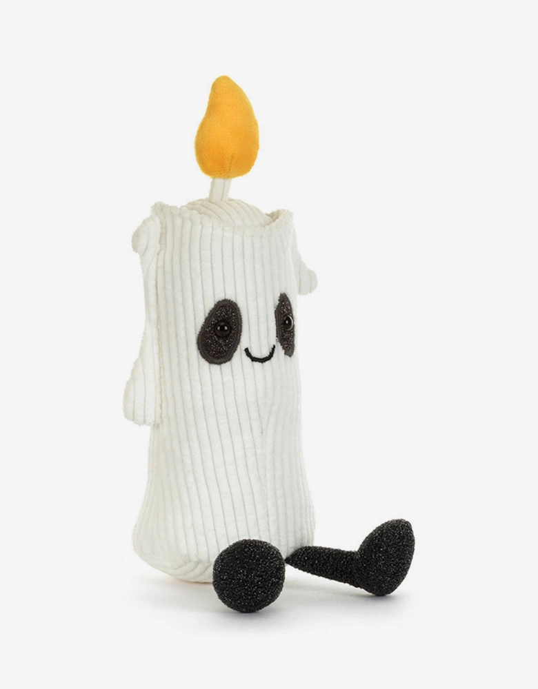 Jellycat Amuseables Flickerty Candle in White (19cm)