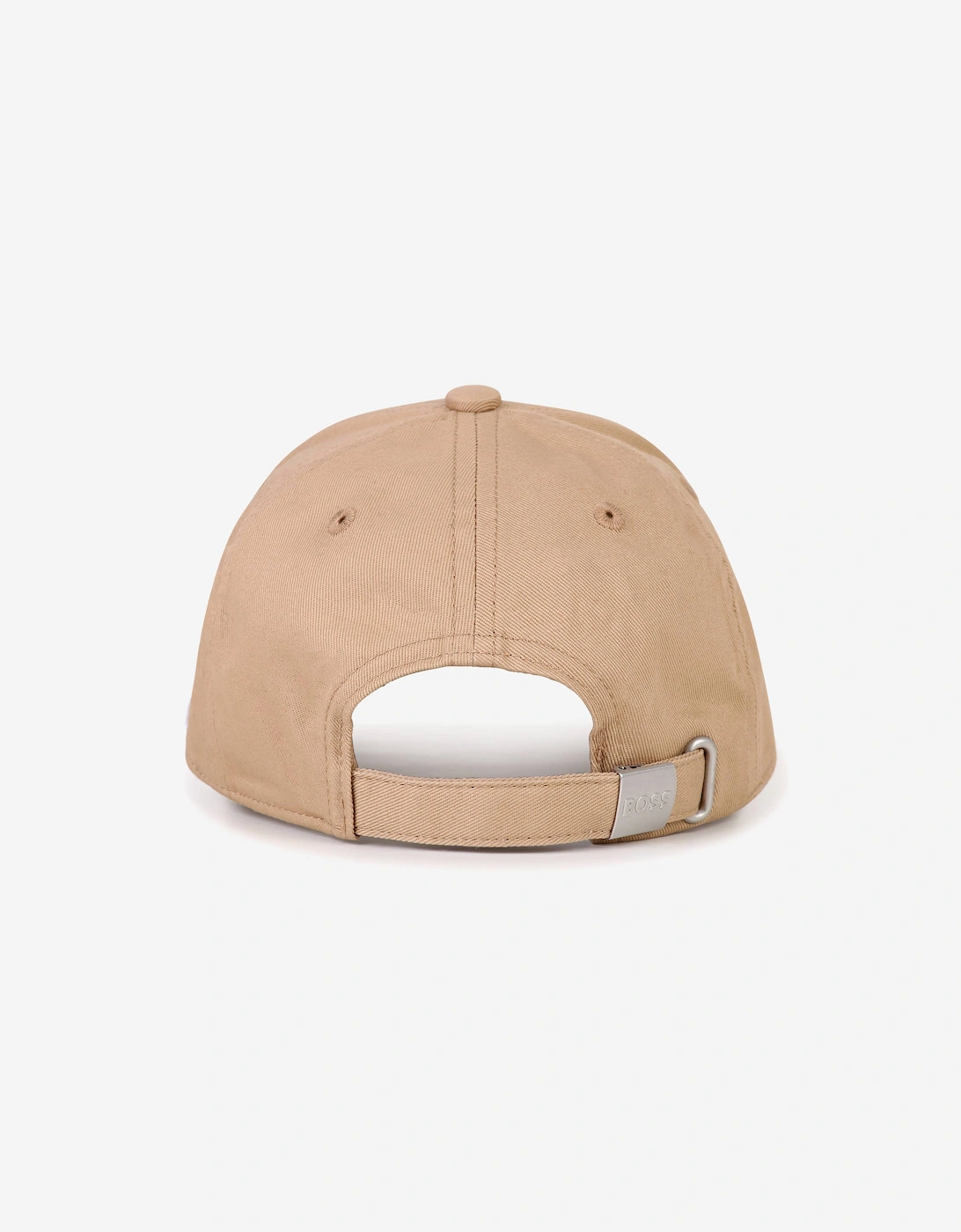 BOSS Boys Embroidered Logo Cap in Beige