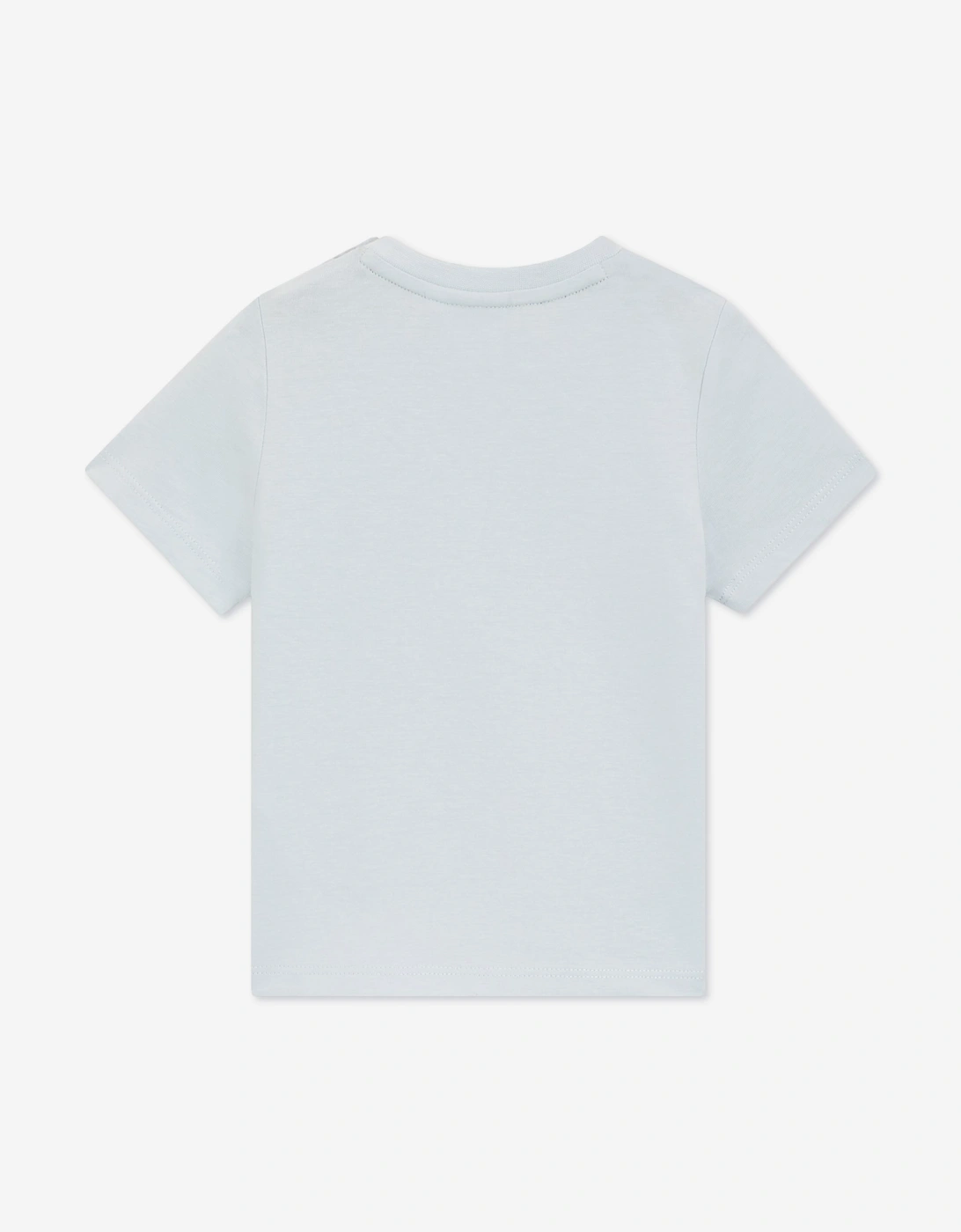 BOSS Baby Boys Logo Print T-Shirt in Blue