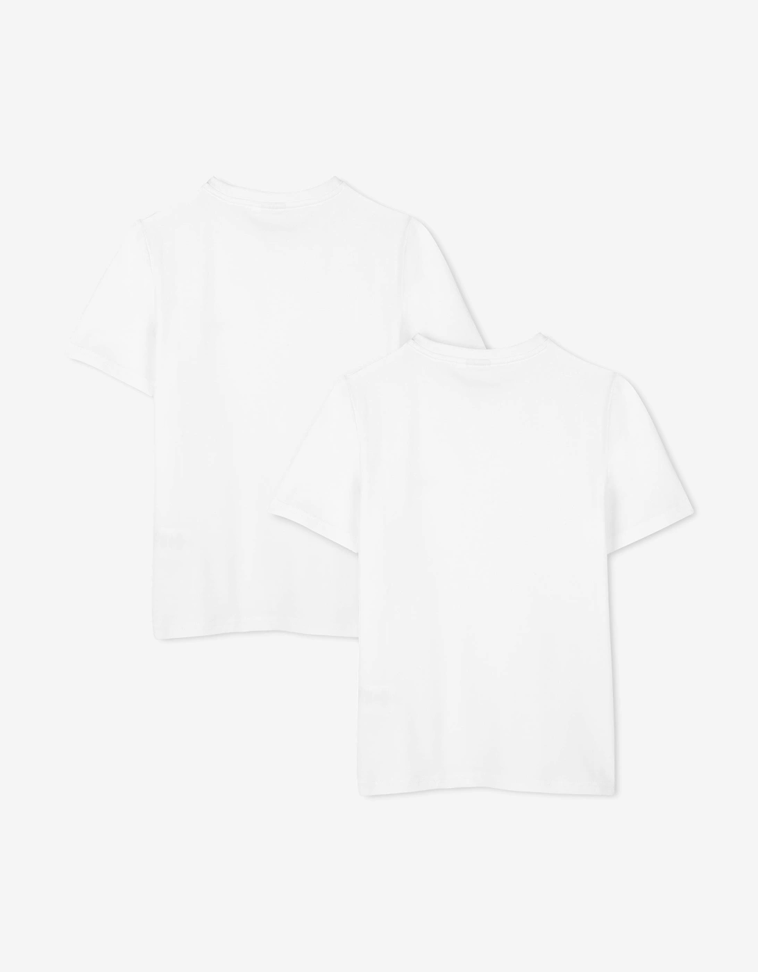 BOSS Boys Set of 2 T-Shirts Set in White