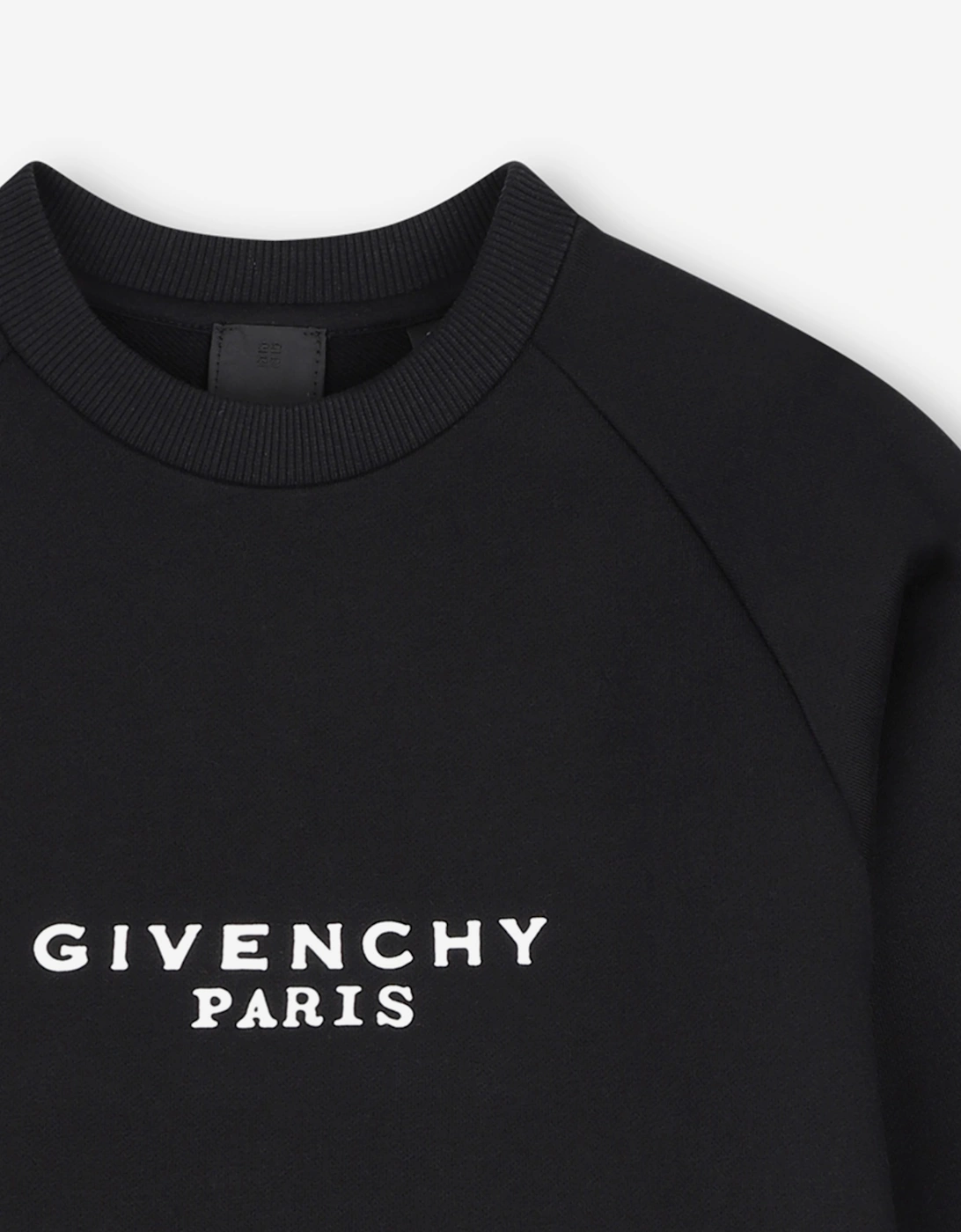 Givenchy Girls Embroidered Logo Sweater Dress in Black