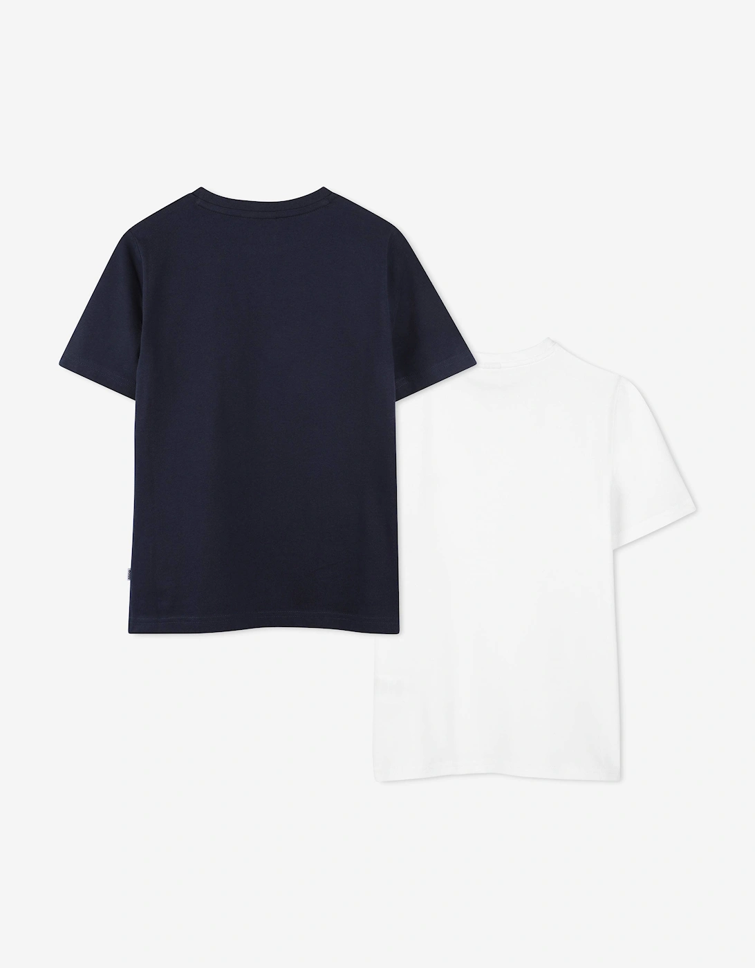 BOSS Boys Set of 2 T-Shirts Set in Navy