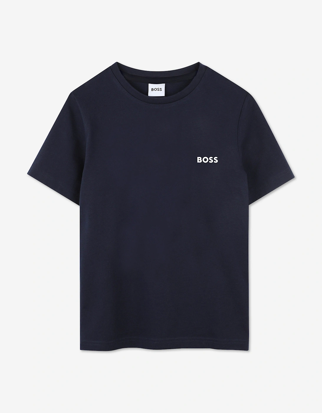 BOSS Boys Set of 2 T-Shirts Set in Navy
