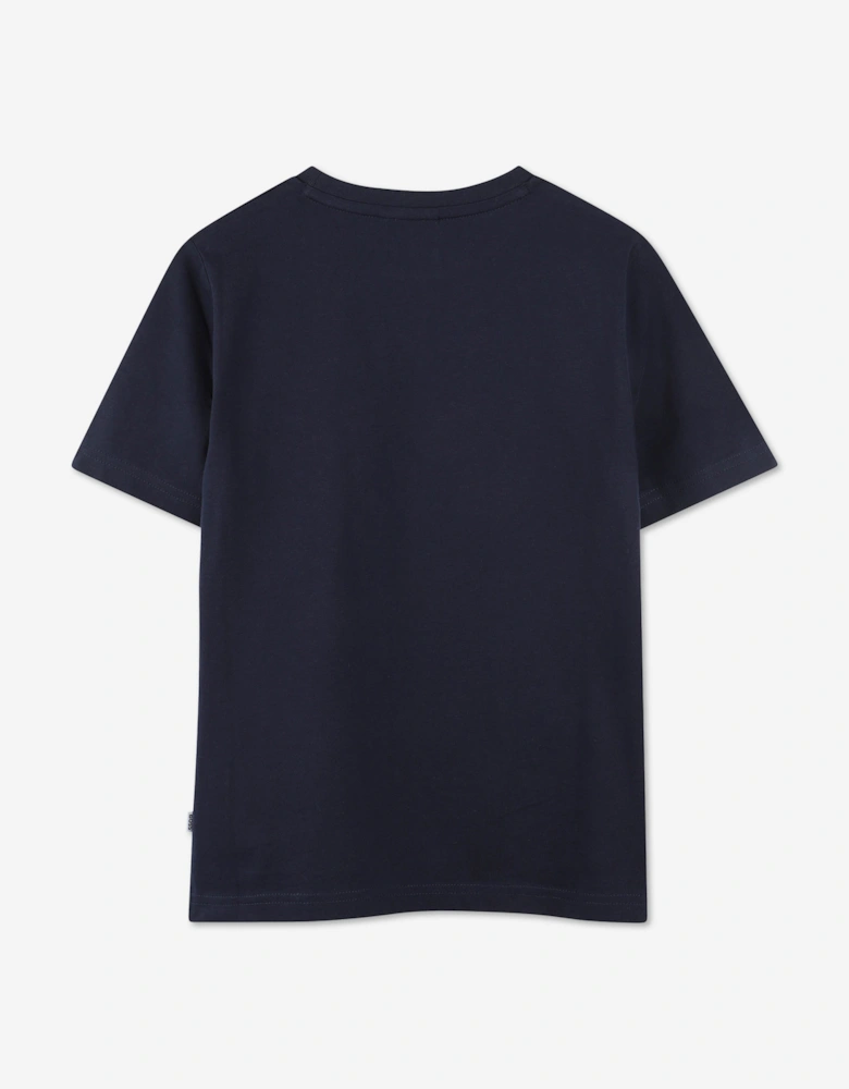 BOSS Boys Set of 2 T-Shirts Set in Navy