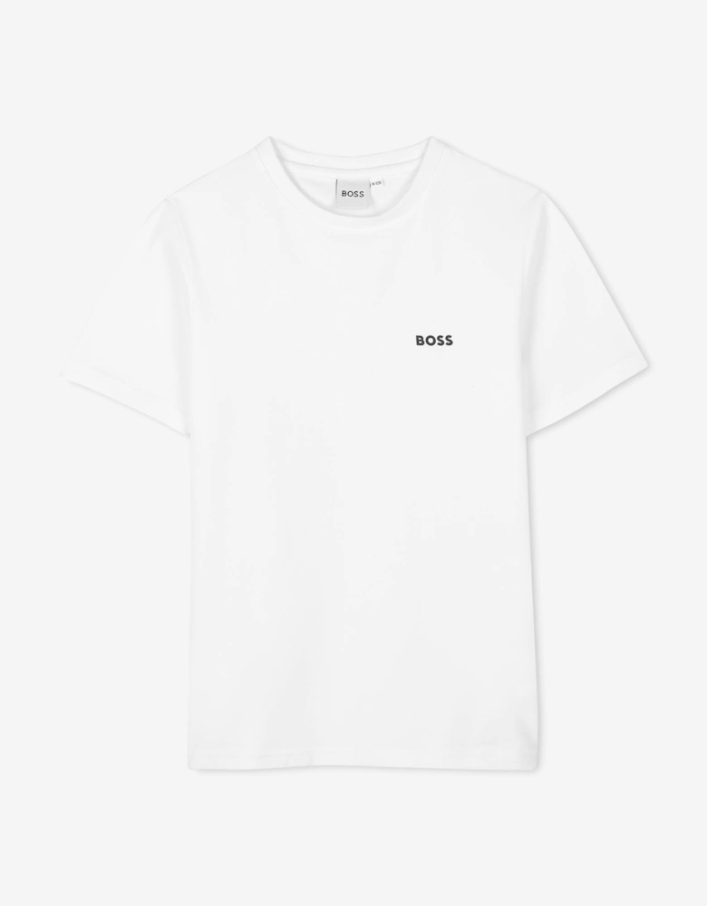 BOSS Boys Set of 2 T-Shirts Set in Navy