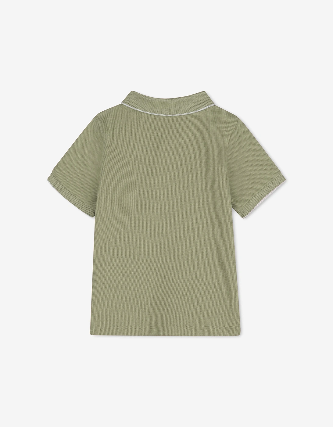 BOSS Baby Boys Logo Print Polo Shirt in Green
