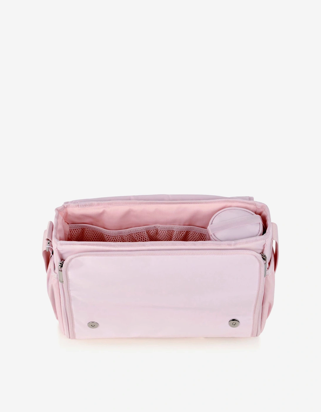 Emporio Armani Baby Girls Logo Changing Bag in Pink (36cm)