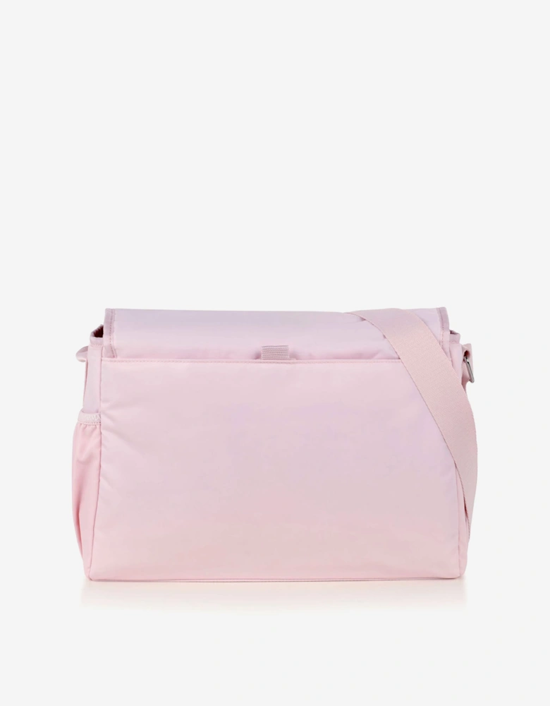 Emporio Armani Baby Girls Logo Changing Bag in Pink (36cm)
