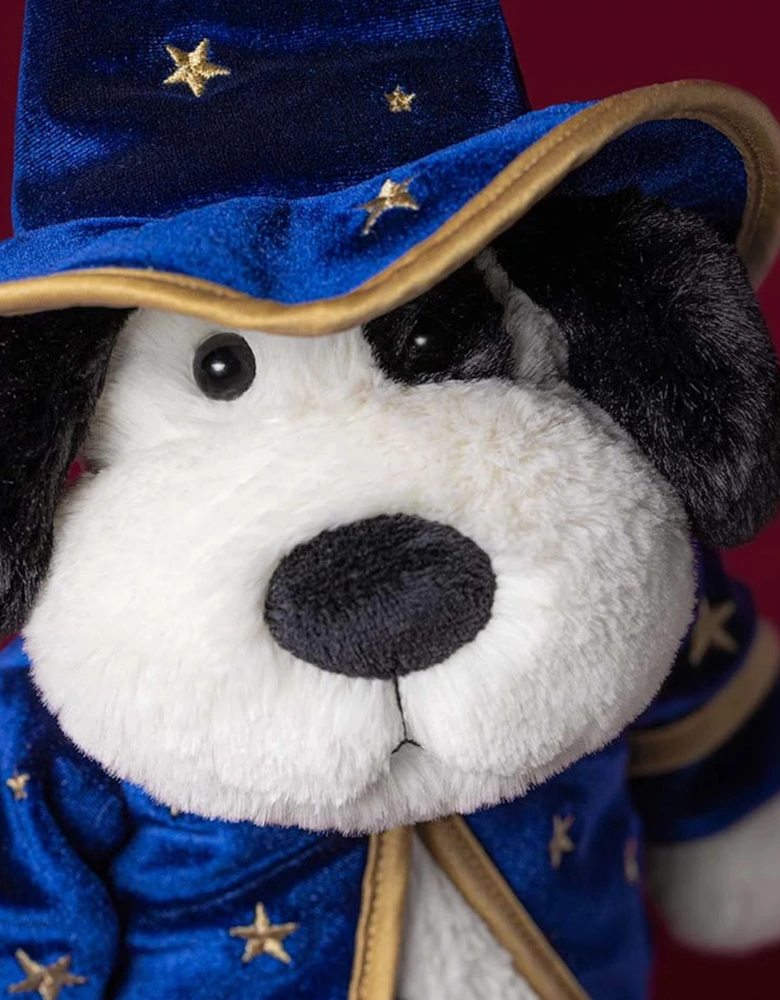 Jellycat Rufferty Puppy Wizard Outfit in Navy (31cm)