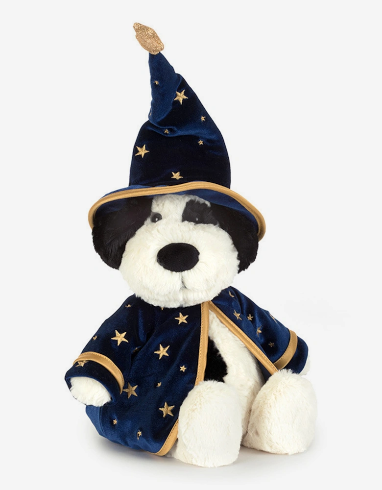 Jellycat Rufferty Puppy Wizard Outfit in Navy (31cm)