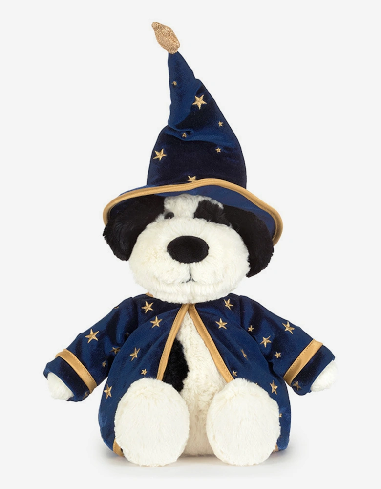 Jellycat Rufferty Puppy Wizard Outfit in Navy (31cm)