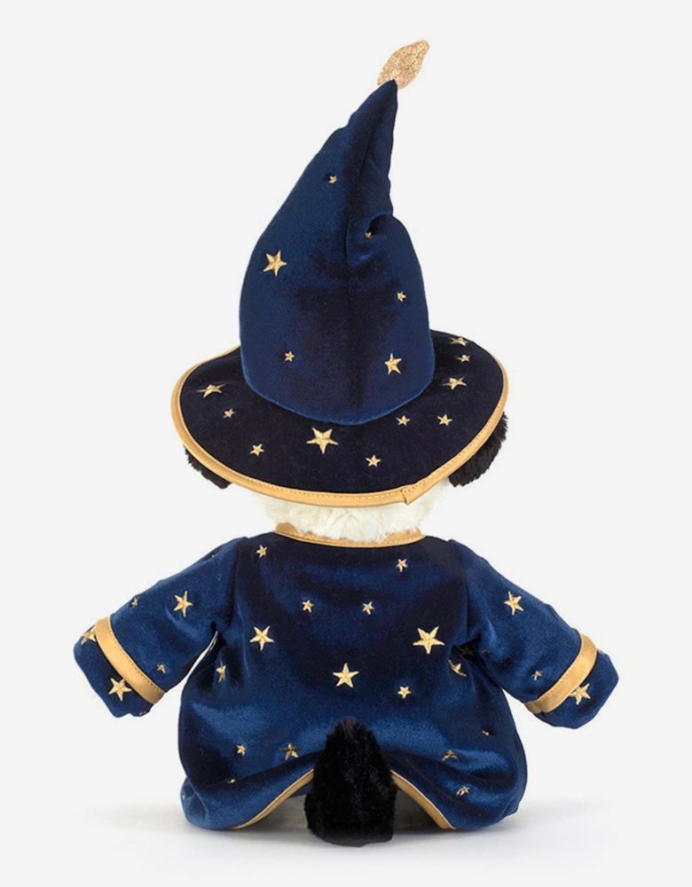 Jellycat Rufferty Puppy Wizard Outfit in Navy (31cm)