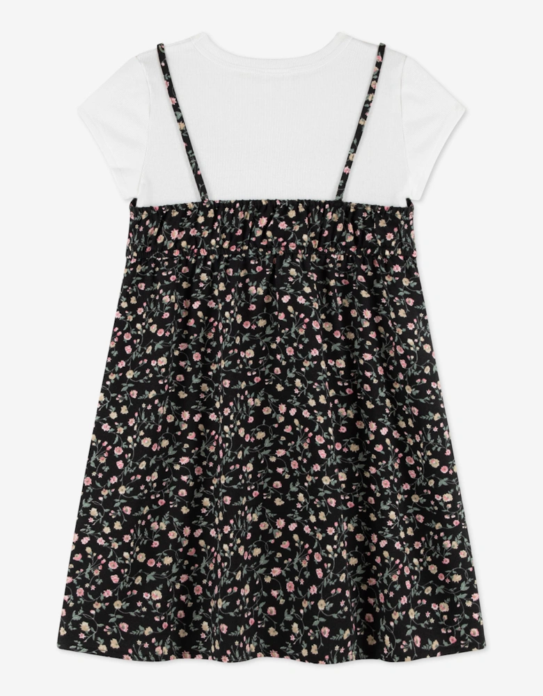 Abercrombie & Fitch Girls Sweetheart Twofer Dress in Black