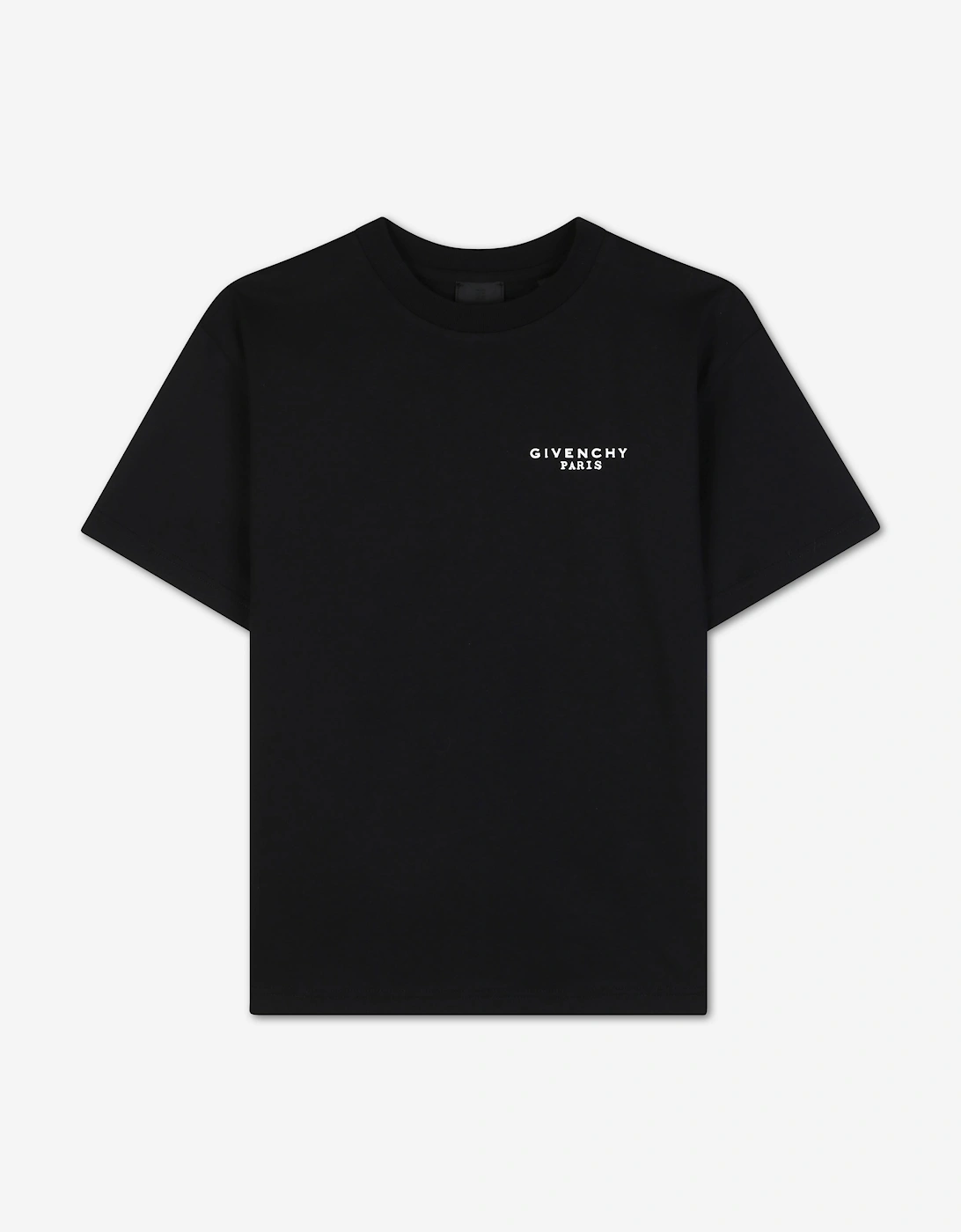 Givenchy Kids Logo Print T-Shirt in Black