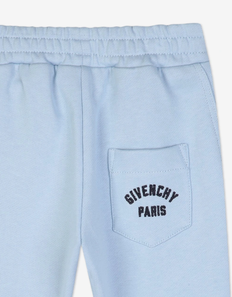 Givenchy Baby Boys Embroidered Logo Tracksuit in Blue