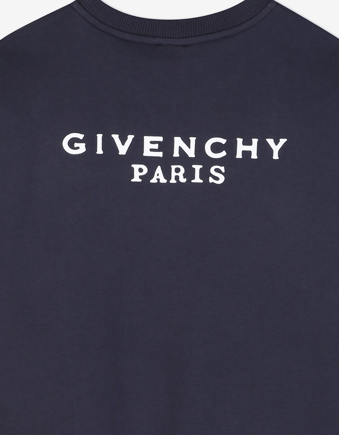 Givenchy Kids Logo Print Sweatshirt in Navy