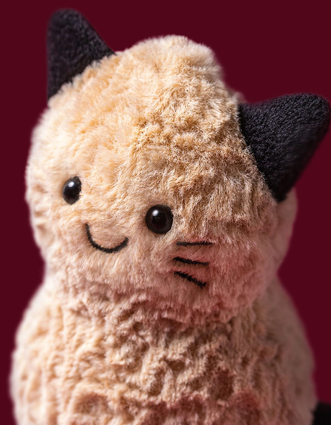 Jellycat Amuseables Peanut Cat in Beige (15cm)