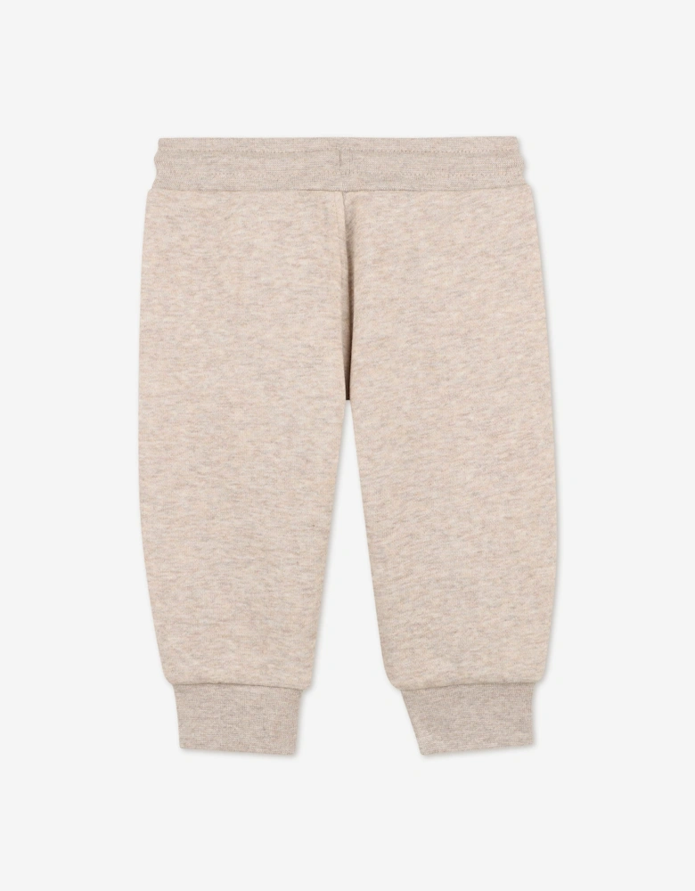 BOSS Baby Boys Double B Logo Tracksuit in Ivory