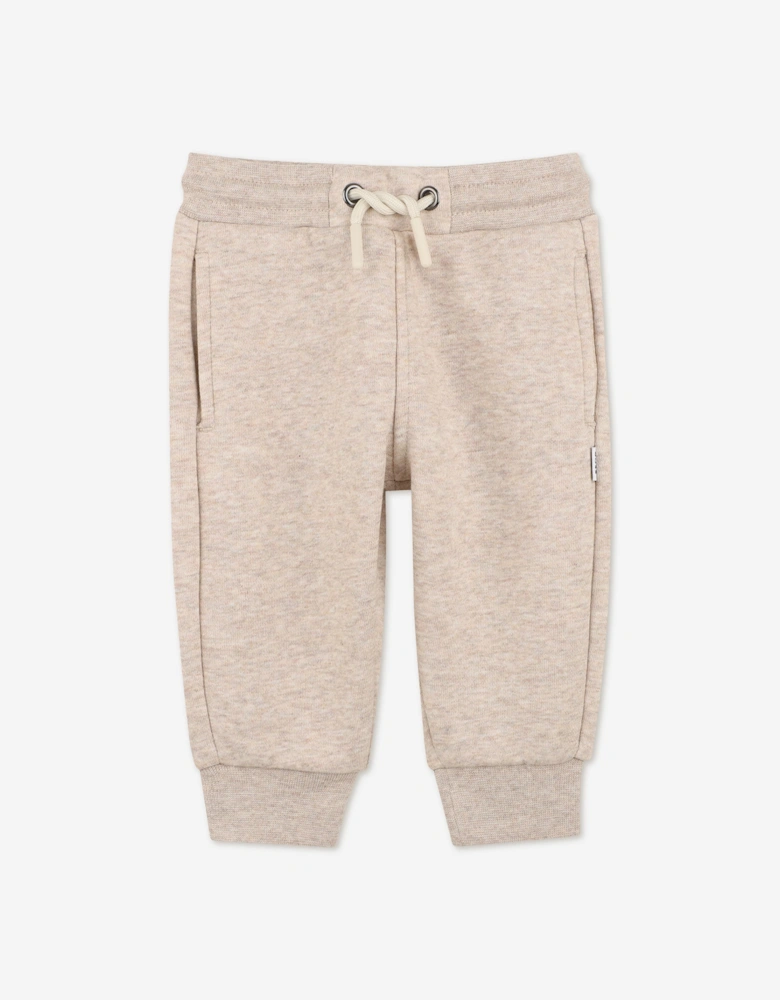 BOSS Baby Boys Double B Logo Tracksuit in Ivory