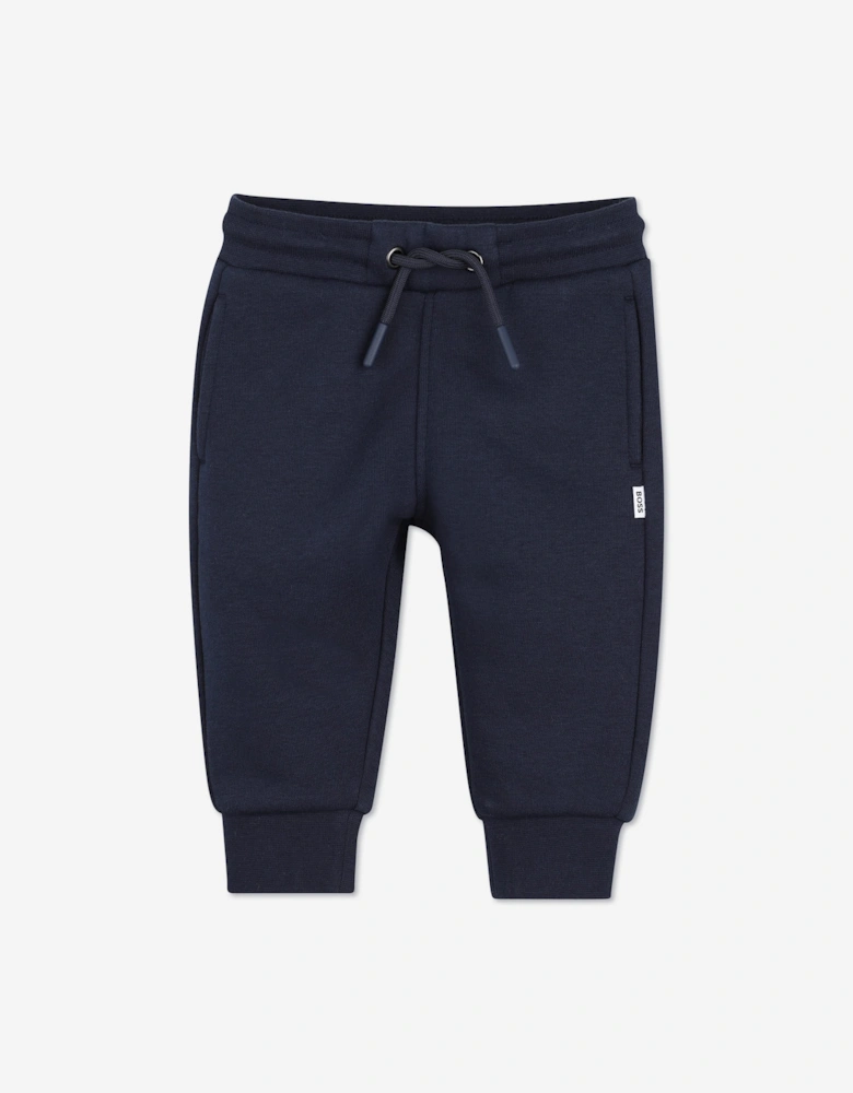 BOSS Baby Boys Double B Logo Tracksuit in Navy