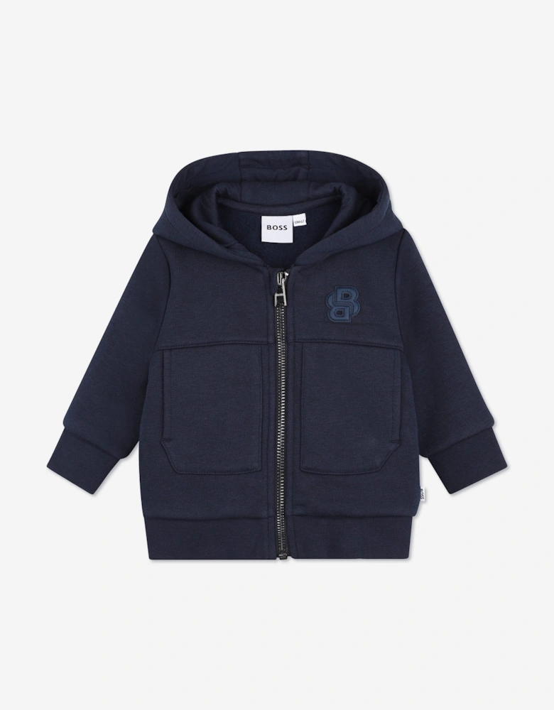 BOSS Baby Boys Double B Logo Tracksuit in Navy