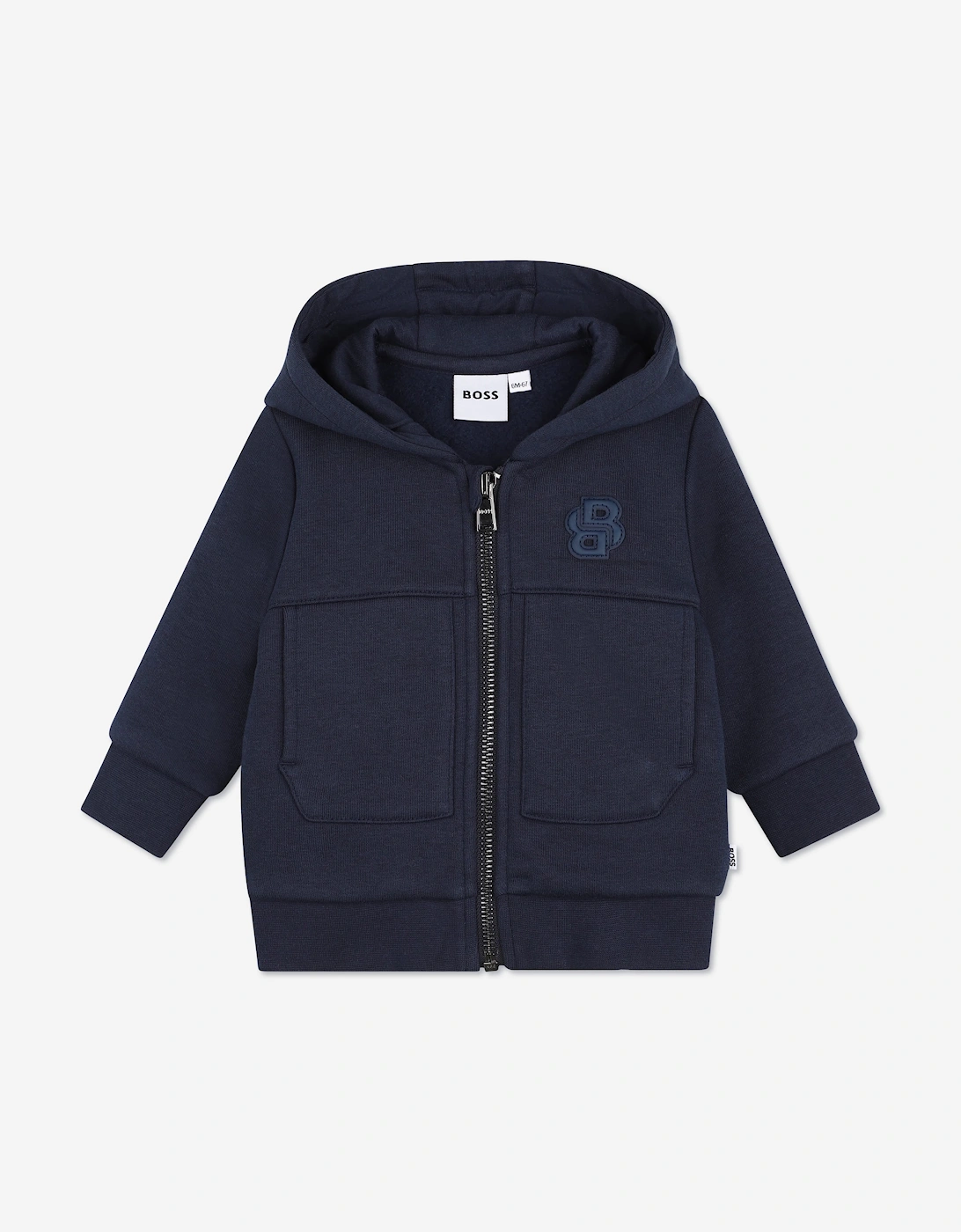 BOSS Baby Boys Double B Logo Tracksuit in Navy