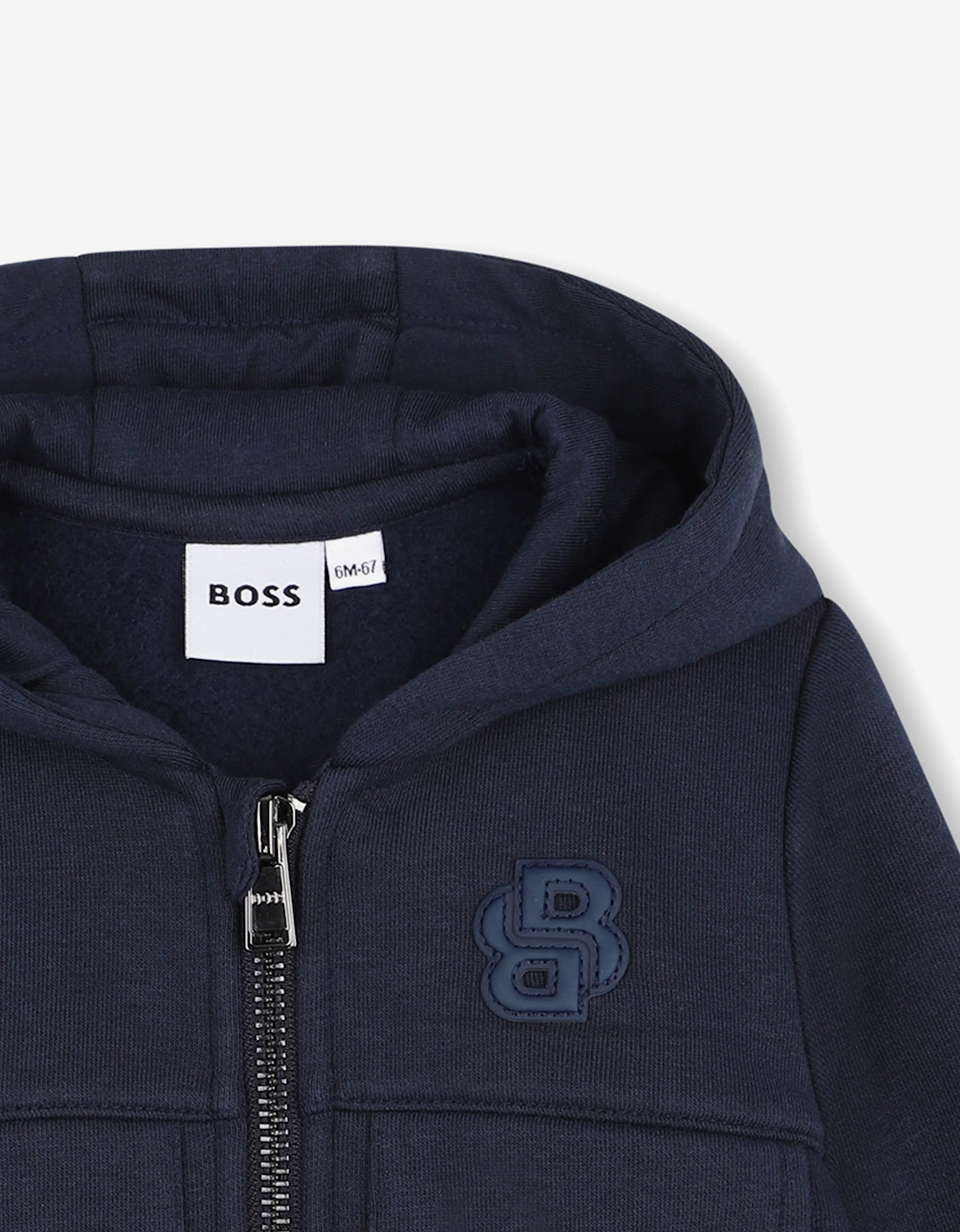 BOSS Baby Boys Double B Logo Tracksuit in Navy