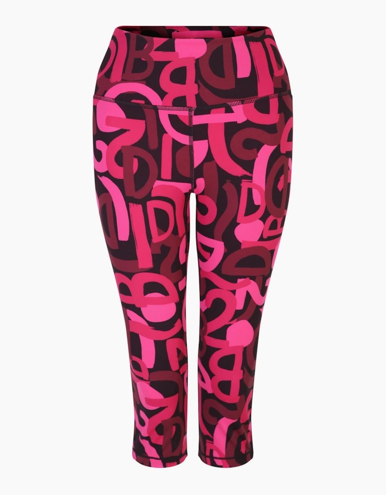 Dare 2B Womens/Ladies Influential Graffiti 3/4 Leggings