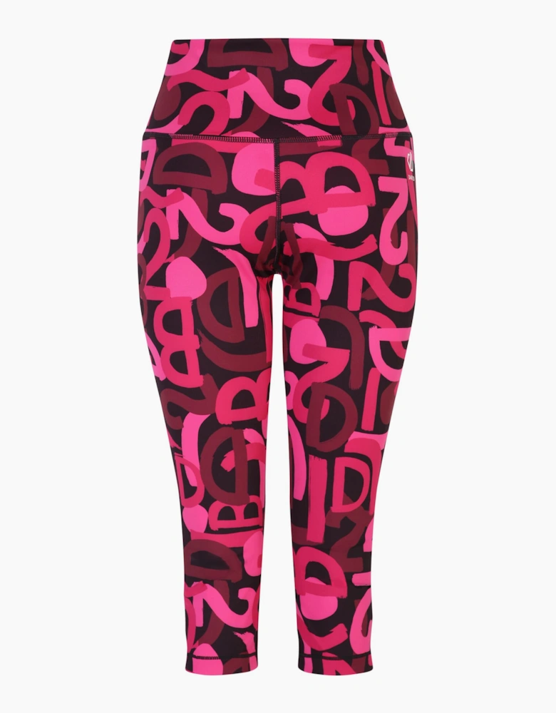 Dare 2B Womens/Ladies Influential Graffiti 3/4 Leggings
