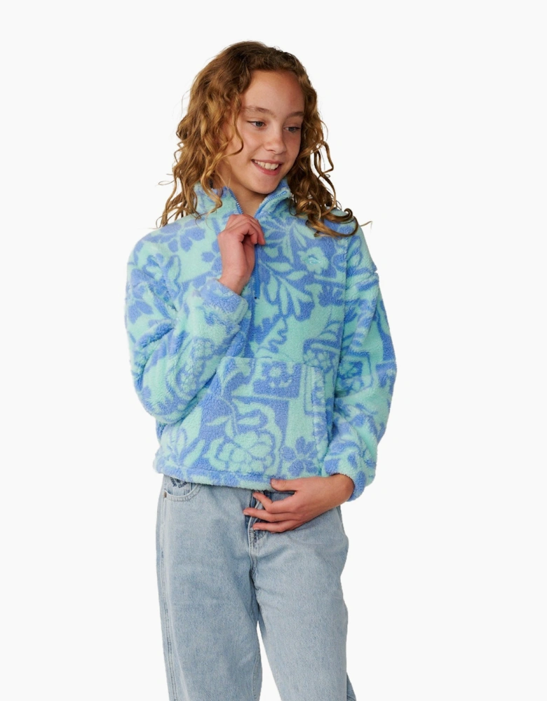 Rip Curl Kids Pacific Dreams Half Zip Fleece