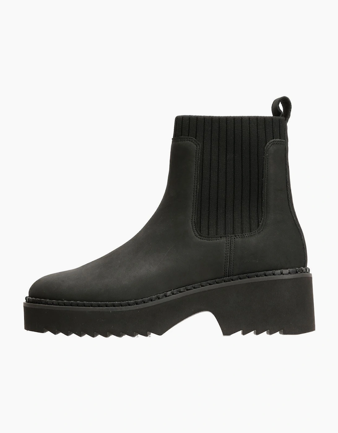 TOMS Millie Nubuck Leather Women's Black Boots