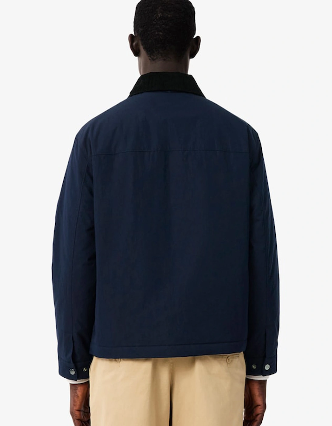 Lacoste Corduroy Collar Cotton Jacket