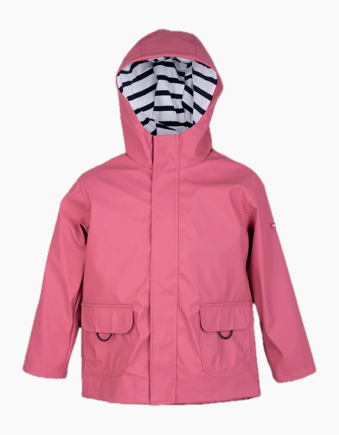 Girls Deep Pink Rain Coat