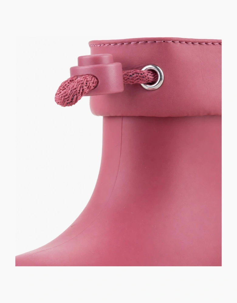 Girls Deep Pink Rain Boots