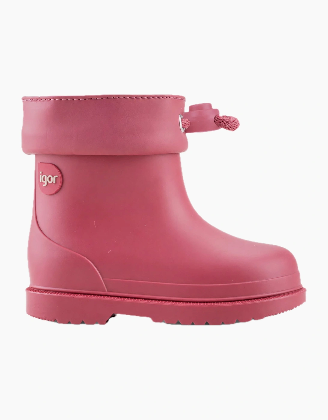 Girls Deep Pink Rain Boots