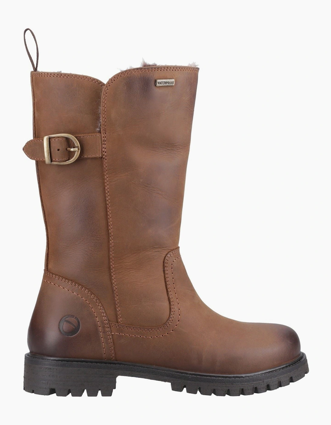 Cotswold Winchcombe Leather Women's Tan Boots