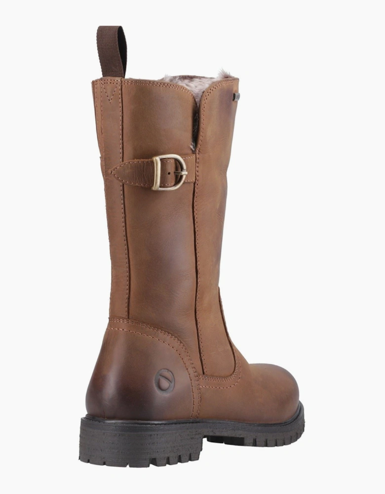 Cotswold Winchcombe Leather Women's Tan Boots