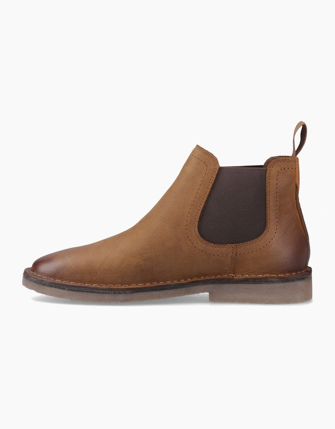 Hush Puppies Shaun Leather Men's Tobacco Boots