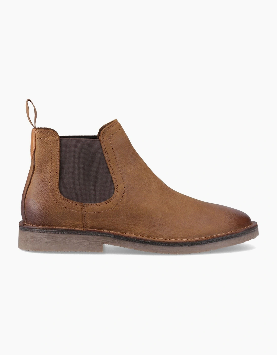 Hush Puppies Shaun Leather Men's Tobacco Boots
