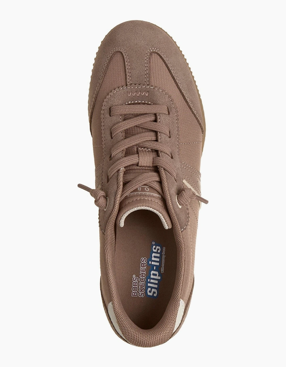 Skechers Bobs Starlight Quick Split Leather Women's Mocha Trainers