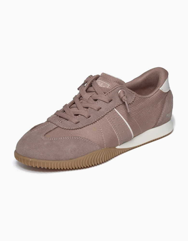 Skechers Bobs Starlight Quick Split Leather Women's Mocha Trainers