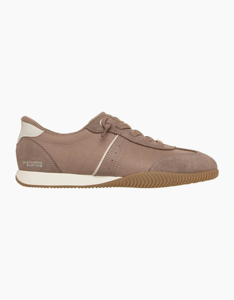 Skechers Bobs Starlight Quick Split Leather Women's Mocha Trainers