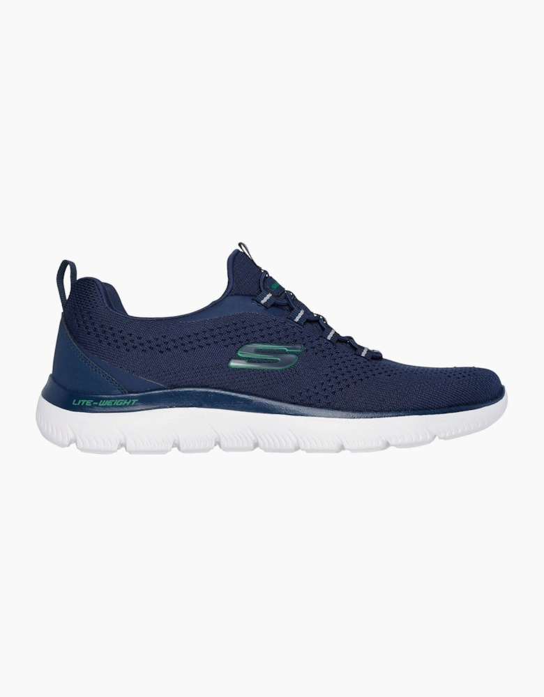 Skechers Summits Tallo Textile Men's Navy Trainers
