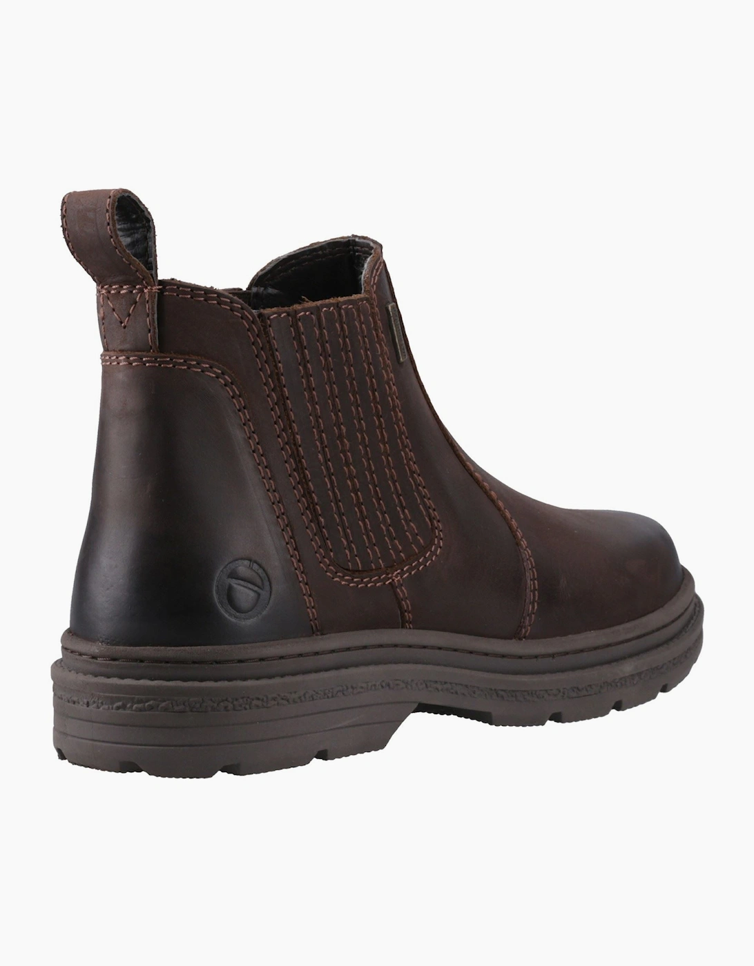 Cotswold Bisley Leather Men's Brown Ankle Boots