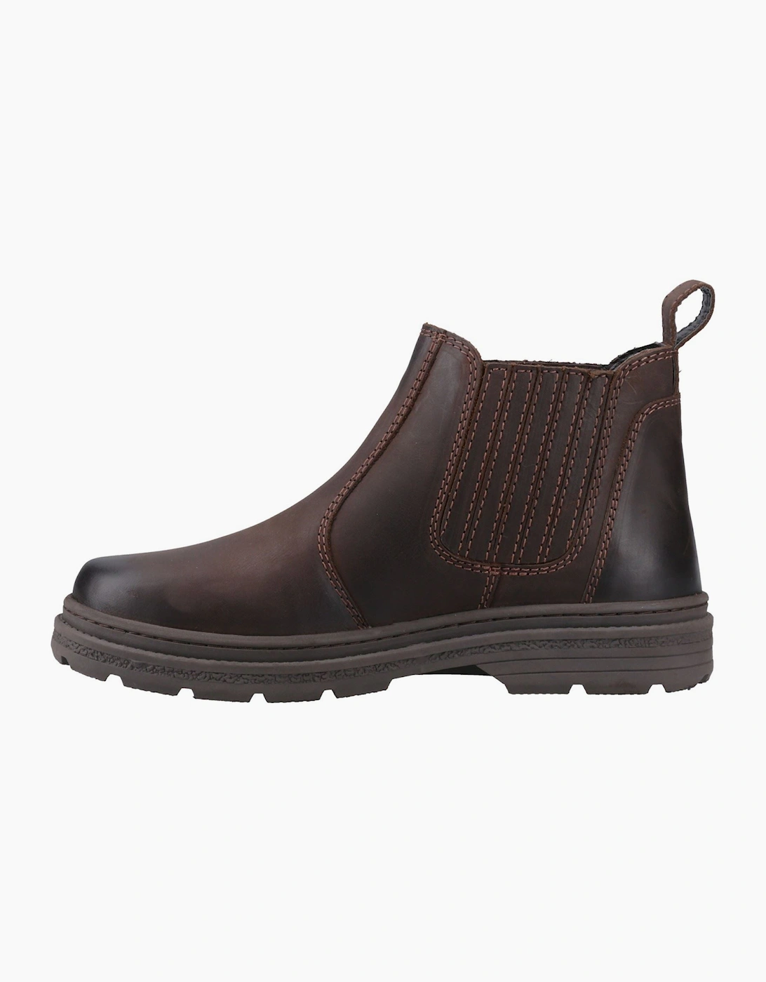 Cotswold Bisley Leather Men's Brown Ankle Boots