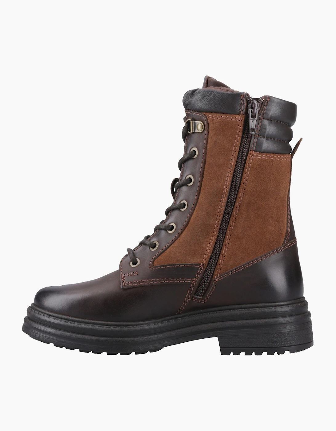 Cotswold Lacock Leather Women's Brown Boots