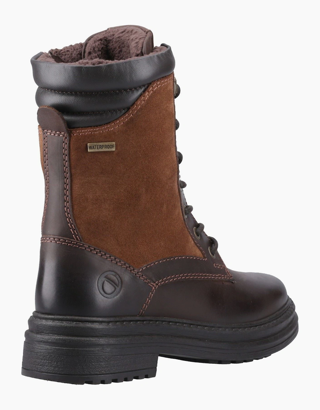 Cotswold Lacock Leather Women's Brown Boots