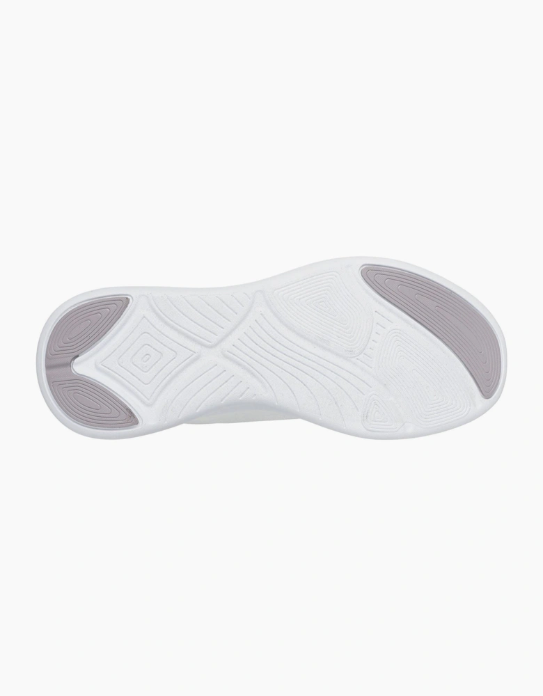 Skechers BOBS Moda Flex Textile Women's White Trainers