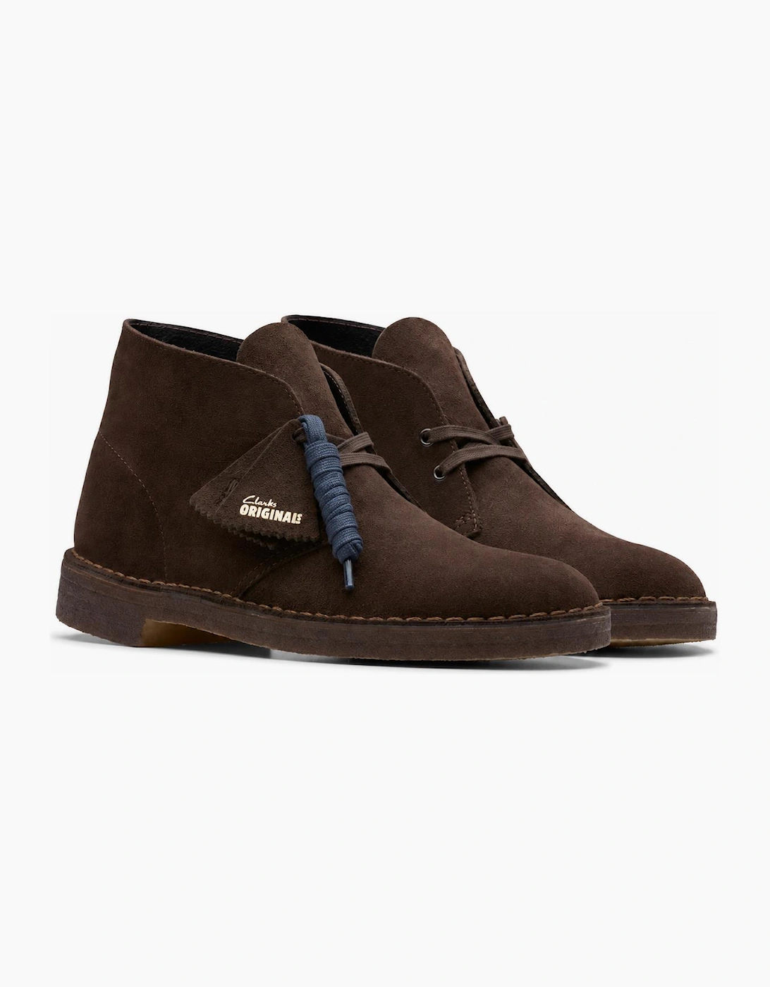 Clarks Originals Desert Boots Brown Suede